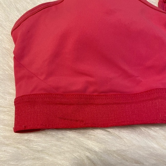 Athletic‎ Works Sports Bra Womens Size Medium Pink DriWorks Moisture Wicking - Picture 4 of 6